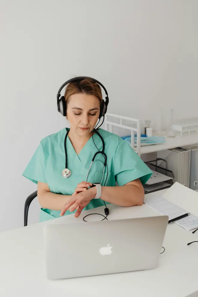 In-home medical care by trained professionals